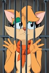 ai_generated cage catgirl fantomcat female female_only furry self_upload tabitha_wildcat
