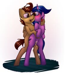 cum cum_in_pussy cum_inside equine fan_character horse magic_spark mammal marsminer my_little_pony pony pound_cake_(mlp) vaginal_penetration