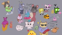 16:9 ails anal anthro arthropod balls balls_grab bee birthday_cake boy_kisser_(meme) breasts cake clitoris dessert domestic_pig dragon duo exwolf85 felid female feral food fototeta genitals gir hi_res hymenopteran insects invader_zim knot kobold male male/female mammal meme mythological_creature mythological_scalie mythology nickelodeon oral penis pussy rubber_duck scalie solo spongebob_squarepants suid suine sus_(pig) widescreen yu-gi-oh!