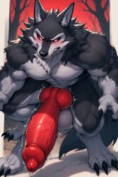 1anthro 1boy 1male 1man abs ai_generated animal_genitalia anthro anthro_focus anthro_male anthro_only balls ballsack big_balls big_cock big_dick big_penis big_testicles boner canid canine canis cock cocky69 dick erect_penis erection fat_balls fat_cock fat_penis furry helluva_boss huge_balls huge_cock huge_testicles hyper hyper_penis knot knotted_penis large_balls large_cock large_dick large_penis large_testicles long_cock long_penis male male_chest male_focus male_nipples male_only massive_balls massive_cock massive_penis muscles muscular muscular_anthro muscular_male nude pecs pectorals penis scrotum solo_male testicles veiny_balls veiny_cock veiny_knot veiny_penis vortex_(helluva_boss) wolf