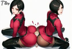 ada wong from resident evil by t8r
