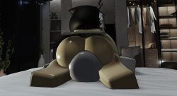 3d bed bedroom commission eating_ass eating_out eating_pussy facesitting female pussy roblox roblox_avatar roblox_studio skirt tagme white_skin