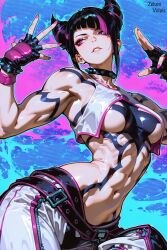 juri han from capcom by zelum vulpis