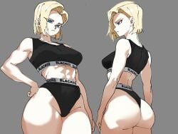 android 18 from blacked by captain tai