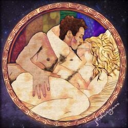 achilles achilles_(mythology) anal anal_sex gay gay_sex greek_mythology homosexual homosexual_sex iliad kissing on_bed patrochilles patroclus patroclus_(mythology) trojan_war
