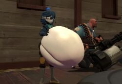 belly belly_bigger_than_body belly_bigger_than_head belly_bulge belly_grab belly_rubbing belly_vore blue_hair bow_tie bowtie burp burping captured glasses heavy_(team_fortress_2) heavy_weapons_guy human_prey hyper hyper_belly imminent_death imminent_digestion longer_than_10_seconds mimi_sentry minigun mocking mocking_face no_ears oc original_character original_characters original_male_character questionable_consent robot robot_boy robot_humanoid robot_joints robot_pred robotic robotic_arm robotic_hand robotic_leg robotic_legs robotic_limb rubbing rubbing_belly sharp_teeth short_blue_hair short_hair shorter_than_30_seconds slap slapping slapping_belly small_nose small_pred tagme team_fortress_2 tease teasing teasing_prey tf2 tf2_oc unknown_artist unseen_character unseen_prey unwilling_prey valve valve_(company) video video_game_character video_game_franchise voice_acted vore vore_belly vore_bulge vore_day vore_day_2025 vore_digestion white_skin wooden_floor wooden_wall yellow_eyes