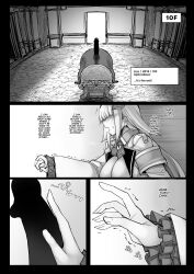 ass blue_hair blush body_modification breasts camera dildo doujinshi dungeon ero_trap_dungeon female femsub huge_breasts hypnosis kagami_uekusa large_ass large_breasts livestream lize_helesta male maledom monochrome nijisanji nipples nude pussy pussy_juice recording sex_toy stats streaming text traps twitch_chat two-tone_hair video_game_mechanics virtual_youtuber white_hair