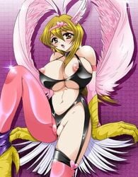 alexis_rhodes cosplay female female_only harpie_girl harpie_girl_(cosplay) harpie_lady harpie_lady_(cosplay) human solo tenjouin_asuka yu-gi-oh! yu-gi-oh!_gx