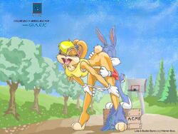 buster bunny from looney tunes