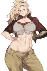 1girls 2025 2d 2d_(artwork) big_breasts blonde_female blonde_hair blonde_hair blonde_hair_female blue_eyes braided_hair breasts breasts breasts busty capcom cleavage color colored fanart full_color gemma_(monster_hunter_wilds) hair large_breasts light-skinned_female light_skin long_hair monster_hunter monster_hunter_wilds ponytail urec video_game video_game_character video_game_franchise video_games