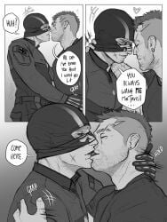 call_of_duty clothed clothed_male clothes_lift clothing comic_page fully_clothed gay ghost ghost_(modern_warfare_2) hugging john_mactavish johnny_mactavish kiss kissing making_out mask mask_lift mask_partially_removed mask_pull masked masked_male passionate passionate_kiss simon_riley soap_(modern_warfare_2) submissive submissive_male tongue tongue_kiss tongue_kissing z3nt5u