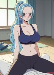 ai_assisted ai_generated anime nefertari_vivi one_piece