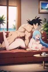 1boy ai_generated anal anal_insertion anal_sex aqua_(konosuba) ass big_ass big_breasts big_butt big_penis breasts crossover doggy_style dragon_ball dragon_ball_super dragon_ball_z female goku hi_res huge_ass huge_breasts kono_subarashii_sekai_ni_shukufuku_wo! konosuba penetration sex son_goku tagme vaginal_penetration vaginal_sex