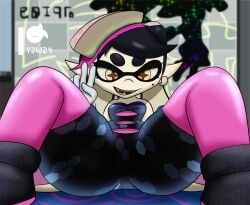 1girls ass ass ass_focus callie_(splatoon) splatoon