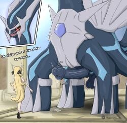 cynthia (pokemon) from nintendo by hypertron