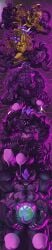 anthro bead_necklace belly_mouth cum diphallia diphallism dragon earth flexing furry gay goo_creature hair homosexual horns male male/male male_only male_penetrating markings maw merging muscles muscular muscular_male penetration purple_body reptile semen sequence sex slime tentacle tongue transformation trencalos vein