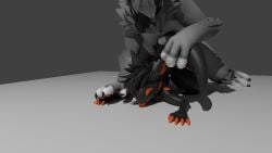 16:9 anthro blender_cycles circuit_(flappywolf) duo female femboy flappywolf furry futanari hi_res intersex intersex/male machine male male/female manager original_character protogen widescreen