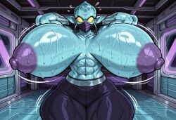 1girls abs ai_generated alien alien_girl alien_humanoid alien_only arms_behind_head atari athletic athletic_female avalanche_software bald belt blue_skin blue_skinned_female breasts breasts_apart breasts_bigger_than_head breasts_bigger_than_torso breasts_out colored_nipples colored_skin dragon_ball dragon_ball_sagas dragon_ball_z eyelashes face_mask facemask female female_focus female_only genderbent genderswap_(mtf) hyper hyper_breasts illustrious_(stable_diffusion) large_areolae large_nipples looking_at_viewer mask masked masked_female massive_breasts motion_lines mouth_mask mtf_crossgender muscular muscular_female no_bra no_irises no_pupils pants pointy_ears purple_areola purple_mask purple_nipples purple_pants rule_63 rule_63 shirtless shirtless_female soba_(dragon_ball) solo solo_female solo_focus surprised surprised_expression sweat sweating sweaty sweaty_abs sweaty_body sweaty_breasts tagme thick thick_female thick_thighs thighs thighs_bigger_than_head thighs_bigger_than_torso topless topless_female universe_7 video_game_character wristband yardrat yardratian