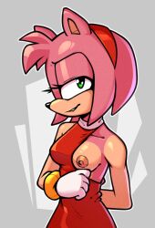 amy rose from sega by rogone2