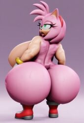1girls 3d 3d_model ai ai_generated amy_rose amy_rose_(vulkyasha) ass big_ass big_breasts big_butt breasts bubble_ass bubble_butt female female_focus female_only hedgehog hedgehog_girl naked nude pink_body pink_fur pink_skin simple_background solo solo_female solo_focus tagme thick_thighs vulkyasha_(style)