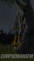bird corpse corpsemansfm dead death duo female furry guro hanged hung male naked sfm source_filmmaker