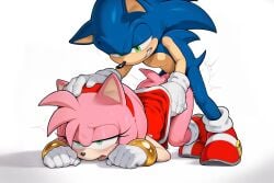 1boy 3:2_aspect_ratio ai ai_generated all_fours amy_rose animal_ears animal_nose animal_tail anthro ass blue_fur blush bodily_fluids body_fur boots breasts clothes_lift clothing doggy_style dress dress_lift duo eulipotyphlan eyes_rolled_back female footwear fur furry furry_female furry_male furry_with_furry gloves green_eyes grin hairband half-closed_eyes hand_on_another's_head hand_on_head handwear headwear hedgehog hedgehog_ears hedgehog_tail high_resolution katalystnya landscape limited_visibility lying male male_penetrating mammal open_mouth penetration pink_fur pink_hair red_dress red_footwear red_hairband sega sex shoes sleeveless sleeveless_dress smile sonic_(series) sonic_the_hedgehog sonic_the_hedgehog_(character) sonic_the_hedgehog_(series) straight tail taken_from_behind teen teen_boy teen_girl teenage teenage_boy teenage_girl teenager white_gloves