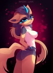 2022 5_fingers absurd_res anthro areola artist_name ass black_nose blue_areola blue_eyes blue_nipples breasts clothing digital_media_(artwork) eyebrows eyelashes female fingers fur generation_4_pokemon generation_7_pokemon hi_res hybrid leg_markings legendary_pokemon legwear long_hair looking_at_viewer lucario lucienne_(arcana) magnaluna markings medium_breasts multicolored_body multicolored_fur nintendo nipples nude pokemon pokemon_(species) rear_view simple_background socks_(marking) solo standing tail white_body white_fur yellow_body yellow_fur zeraora