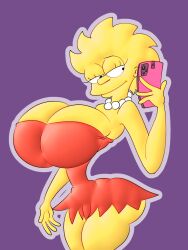 lisa simpson from the simpsons by maxtlat