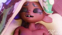 3d animated foursome manwiththemole marie_(splatoon) marina_(splatoon) nude sound tagme video