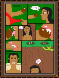 book bugboy1 clothing coiling comic disney female human indian indian_female jungle kaa male mammal mowgli oral_sex penis reptile scalie shanti snake the_jungle_book