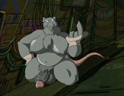 anthro balls belly big_balls big_moobs big_penis come_here genitals hand_on_hip hand_wraps hi_res humanoid male mammal master_splinter moobs murid murine overweight overweight_male penis possbooty rat rodent slightly_muscular solo spread_legs spreading teenage_mutant_ninja_turtles teenage_mutant_ninja_turtles_(2003) wraps