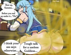 aqua (konosuba) from kono subarashii sekai ni shukufuku wo! by del-kingful