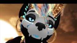 1futa 1girls 3d big_ass black_body blue_eyes canid canine_penis clapping_cheeks close-up cum female fishnets friendship_is_magic from_behind from_below from_side futanari horn humanoid_penis hyena intersex looking_at_viewer low-angle_view masturbation moaning multiple_penises my_little_pony nipple_piercing piercing queen_chrysalis_(mlp) side_view sloppydragons sound stroking_penis tagme tagme_(character) tail talking_to_viewer twerking video vrchat white_body