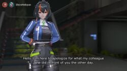 1girls 3d_animation animated big_ass burp commission fart fart_cloud fart_fetish female female_only hoyoverse shironekyun tagme video zenless_zone_zero zhu_yuan