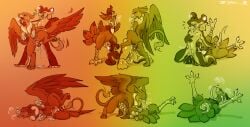 69_position absurd_res anal anal_sex animal_genitalia ass avian balls bird blush bodily_fluids breath chimurian_(temtem) cum cum_drip cum_in_ass cum_in_mouth cum_inside cum_on_penis cumshot deep_throat digital_media_(artwork) dragon dripping duo ejaculation erection feathers fellatio from_behind_position from_front_position front_and_back genital_fluids genital_slit genitals glowing group group_sex gryphon heart_symbol hi_res leaking_cum leaking_precum limpid_plume_(temtemlover) looking_at_another looking_pleasured lying male male/male male_penetrated male_penetrating male_penetrating_male mythological_avian mythological_creature mythological_scalie mythology nami_(zipper_7z) nude on_back on_side open_mouth oral oral_penetration orgasm ostrich pal_(species) palworld panting penetration penile penis peregrine_anatum pocketpair precum precum_drip ratite resting saliva saliva_drip saliva_on_penis saliva_on_tongue saliva_string scalie sex simple_background sitting_on_another smile solo steamy_breath tail teeth text threesome tongue tongue_out trio two_sides wings zipper_7z