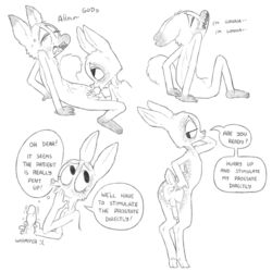 2017 alpha_channel anthro anus ass balls blush canine caprine cervine deer duo english_text fur ljrmr_(artist) male mammal nude oral penis presenting presenting_anus presenting_hindquarters rmrjl_(artist) roleplay simple_background text transparent_background