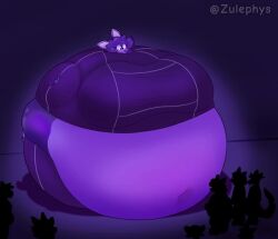 big_breasts blueberry_inflation breasts female furry huge_breasts inflation spherical_inflation tagme thick_thighs video wide_hips zulephys
