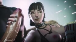 1boy 1girls animated epic_games fortnite fortnite:_battle_royale light-skinned_female light-skinned_male light_skin phaedra_(fortnite) rouse3d tagme video white_body white_female white_male white_penis