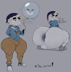 ass big_anus big_ass brawl_stars femboy gus_(brawl_stars) male solo_male