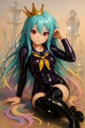 ai-generated ai_generated highres non-web_source shiro_(no_game_no_life) tagme