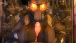 1boy 1girls 2017 3d absurdres animated assertive_female big_breasts bodysuit bouncing_breasts breasts dominant_female erection female gentle_femdom hands haven_trooper headgear helmet highres human large_breasts looking_at_viewer male metal_gear metal_gear_solid metal_gear_solid_4 no_sound paizuri pallidsfm penis source_filmmaker straight video