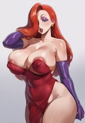 jessica rabbit from who framed roger rabbit by jagat ai
