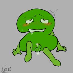 algebralien battle_for_dream_island bfb bfdi blush looking_pleasured object_show object_shows open_legs orgasm tpot two_(bfb) two_(tpot)