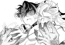 neuvillette (genshin impact) from genshin impact by zho905511913161