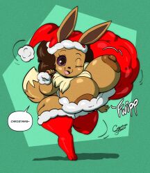 buukiki (cjr cartoons) from christmas by carlos jurado cartoons