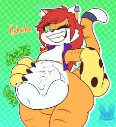 ariel the tiger from mario and luigi (series) by cabezilla