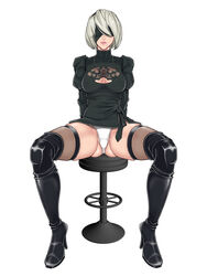 yorha 2b from nier by tonykurabu