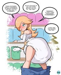 princess rosalina from super mario bros. by hyrosdiaperdivas