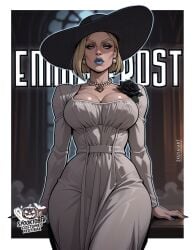 alcina dimitrescu from capcom by zeusaiart