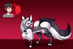 loona (helluva boss) from hellaverse by flybeeth